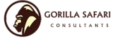 Logo depicting a stylized gorilla profile against a circular background